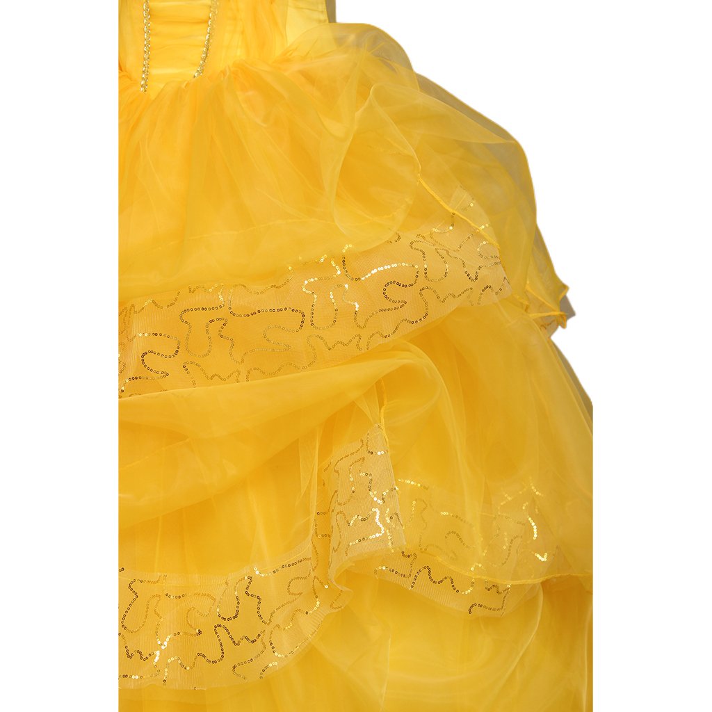 Astricos Adult Disney Princess Belle Dress | Perfect for Halloween & Cosplay Events - Astricos