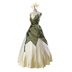 Adult Princess Tiana Cosplay Dress | Astricos Disney Series Outfit - Astricos