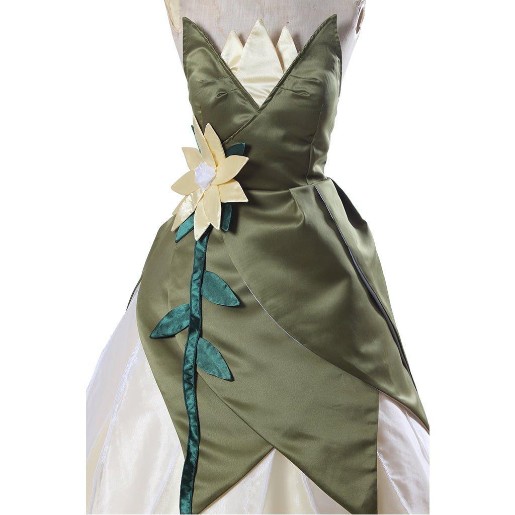 Adult Princess Tiana Cosplay Dress | Astricos Disney Series Outfit - Astricos