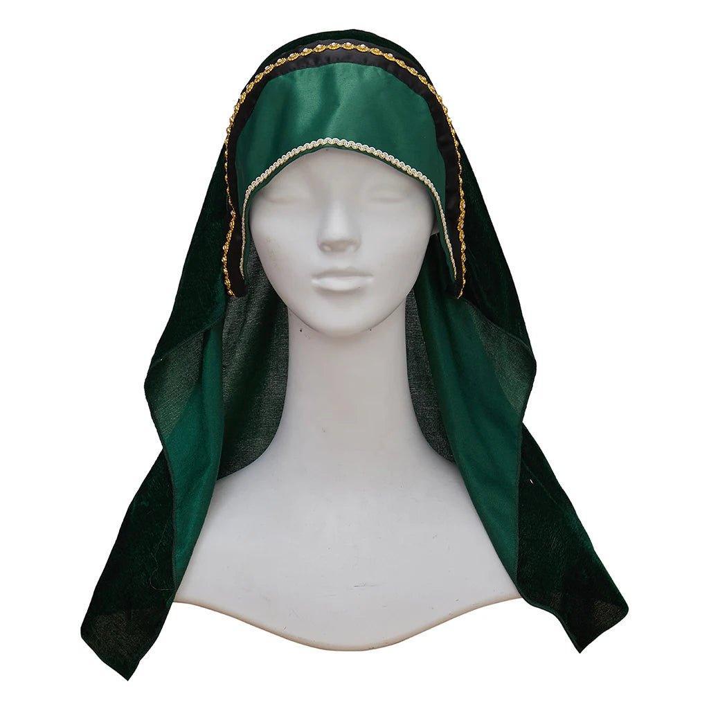 Astricos Queen Elizabeth Tudor Green Cosplay Costume - Elegant Historical Dress - Astricos