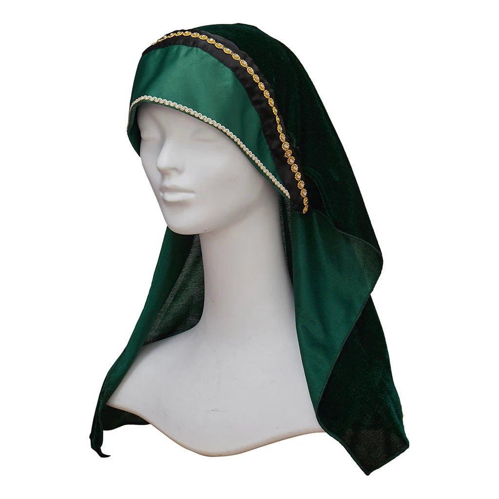 Astricos Queen Elizabeth Tudor Green Cosplay Costume - Elegant Historical Dress - Astricos