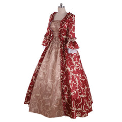 Empress Victoria's Noble Wedding Party Dress | 17th & 18th Century Victorian Cosplay Costume for Special Events - Astricos