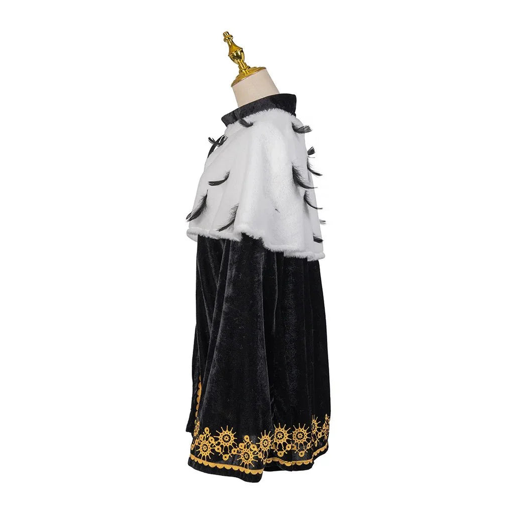 Astricos King Prince Cosplay Cape - Elegant Mid-Length Cloak for Halloween & Carnival - Astricos