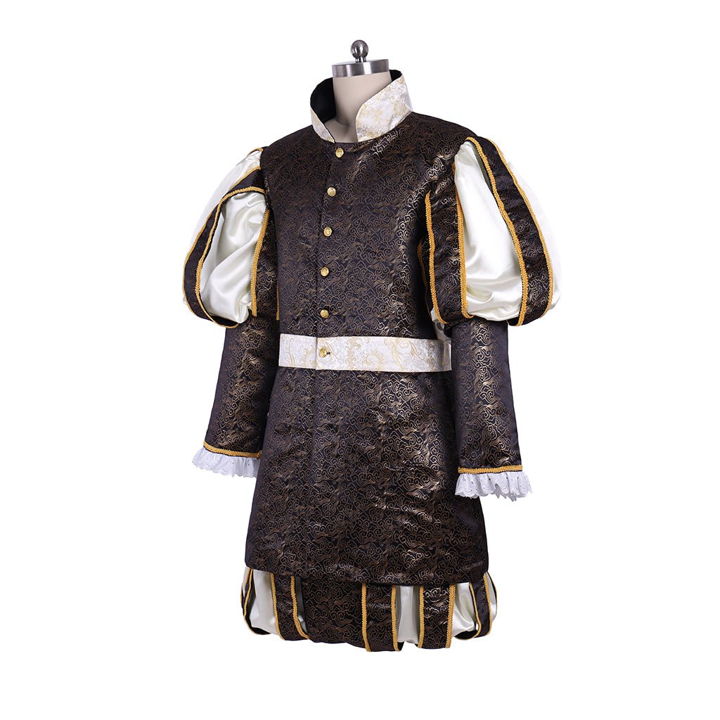 Astricos King Medieval Costume - Renaissance Prince Suit for Stage & Reenactment | Cosplay - Astricos