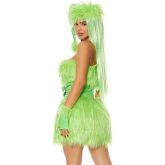 Astricos Green Hair Monster Costume - The Ultimate Christmas Thief Outfit for Festive Fun - Astricos