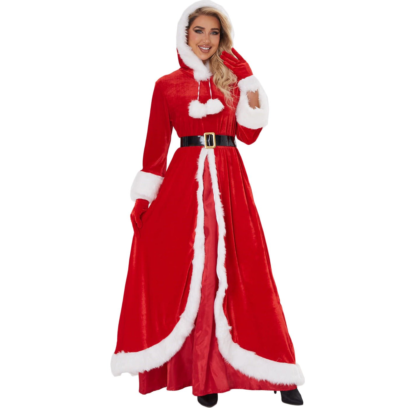 Astricos Christmas Dress - Elegant Long Gown for Holiday Parties and Carnivals - Astricos