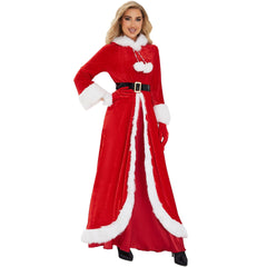 Astricos Christmas Dress - Elegant Long Gown for Holiday Parties and Carnivals - Astricos