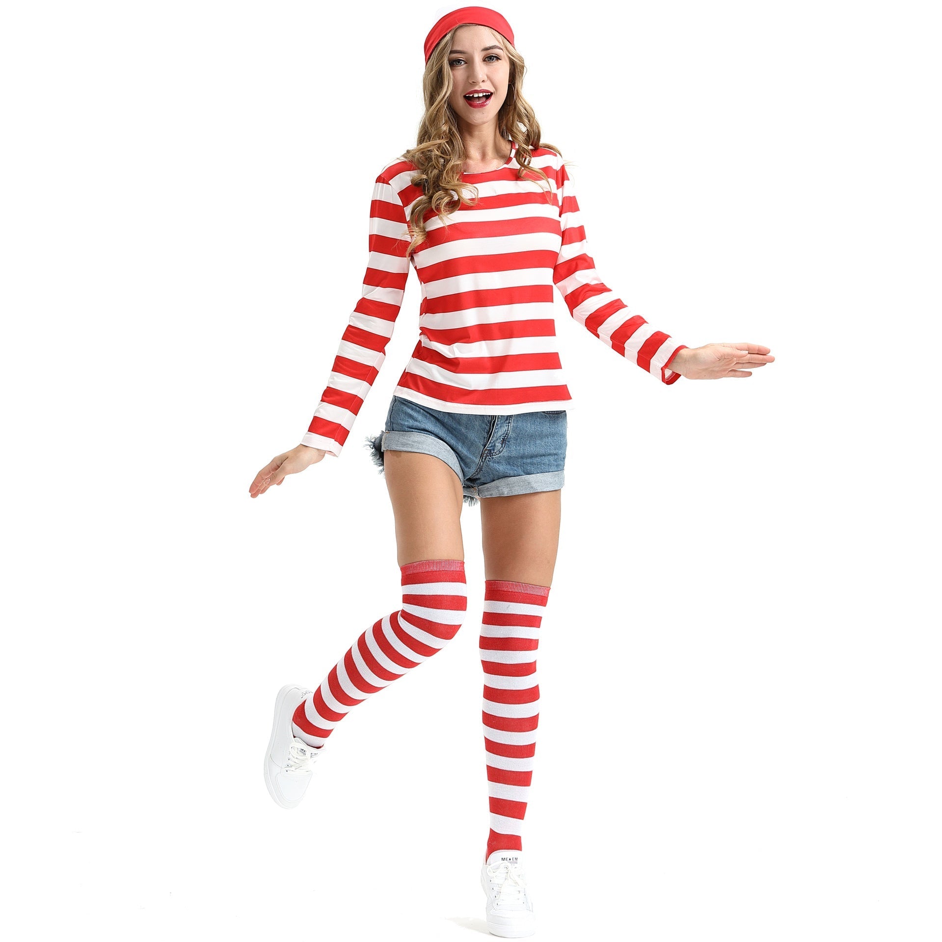 Astricos Couple British Anime Smart Wally Costume - Perfect for Christmas Cosplay - Astricos