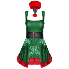 Stunning Astricos Women's Green Sexy Christmas Clothing for Holiday Events - Astricos