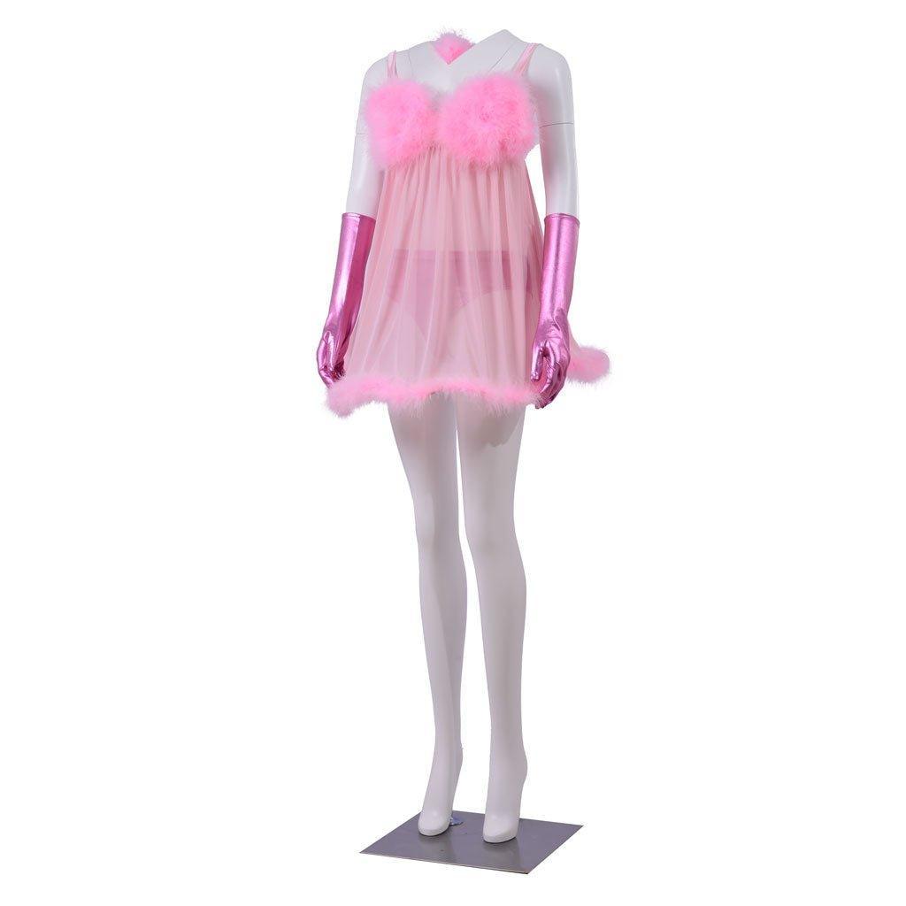 Astricos Women's Sexy Pink Robot Cosplay Costume | Glamorous Fembot Outfit - Astricos