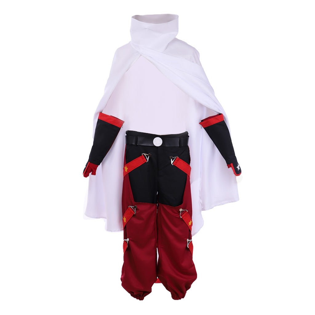 Astricos Shaman King Yoh Asakura Cosplay Costume with Cloak - Embody the Shaman Spirit - Astricos