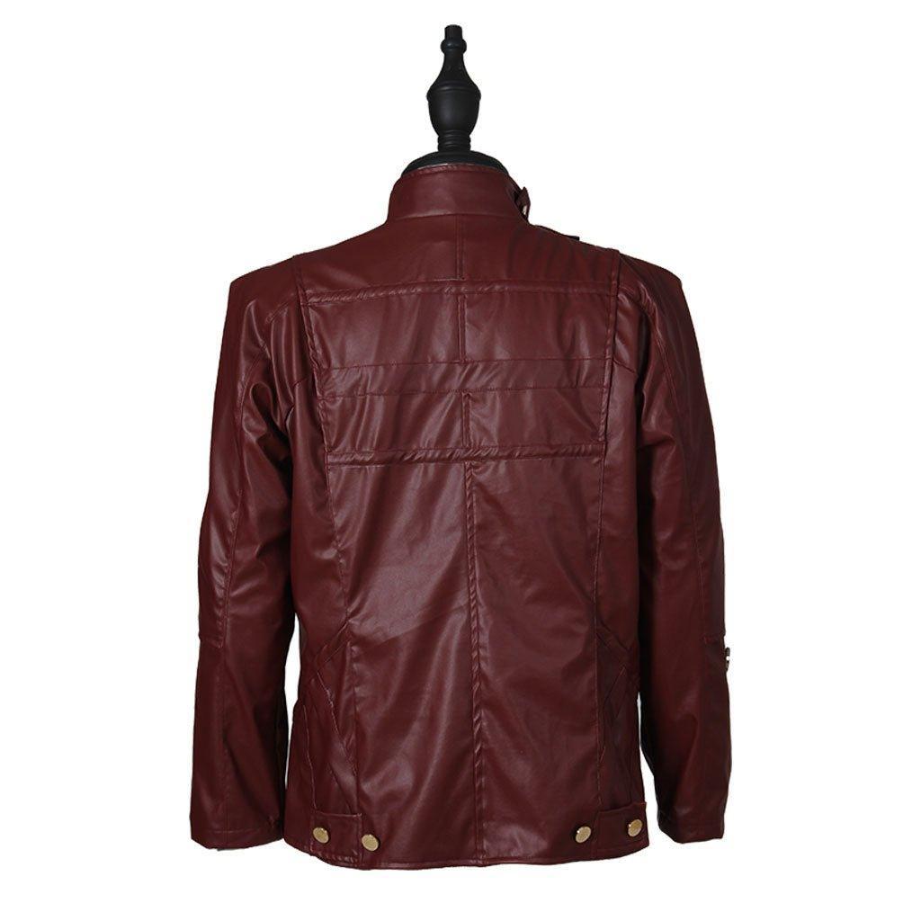 Astricos Star Lord Leather Jacket - Guardians of the Galaxy 2 Inspired Short Jacket for Cosplay - Astricos