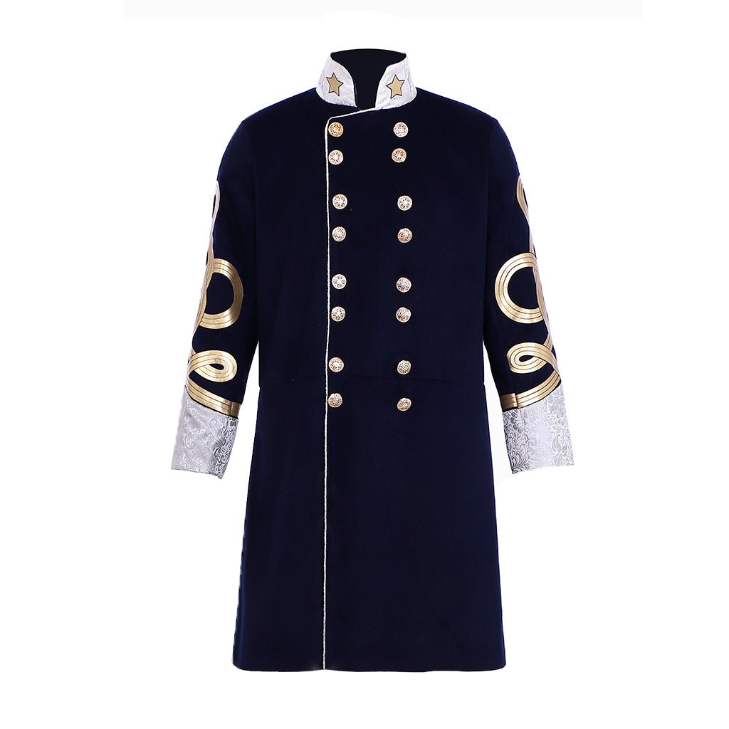 Vintage Steampunk Men's Wool Coat - Tudor Victorian Inspired Costume Jacket | Astricos - Astricos