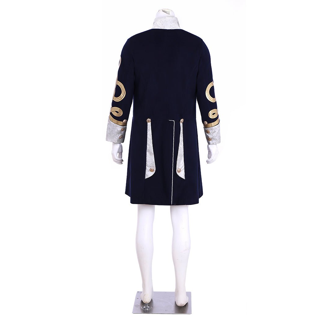 Vintage Steampunk Men's Wool Coat - Tudor Victorian Inspired Costume Jacket | Astricos - Astricos