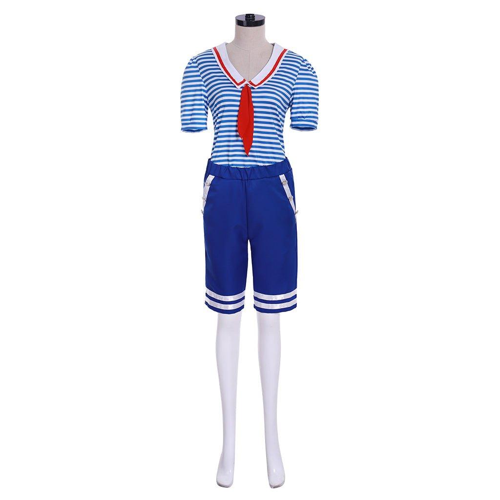 Astricos Robin's Scoops Ahoy Uniform Adult Costume - Embrace the 80s Nostalgia - Astricos