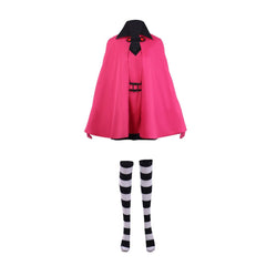 Astricos Chocolat Meilleure Pink Dress and Cloak Cosplay Costume Set - Astricos