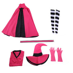 Astricos Chocolat Meilleure Pink Dress and Cloak Cosplay Costume Set - Astricos