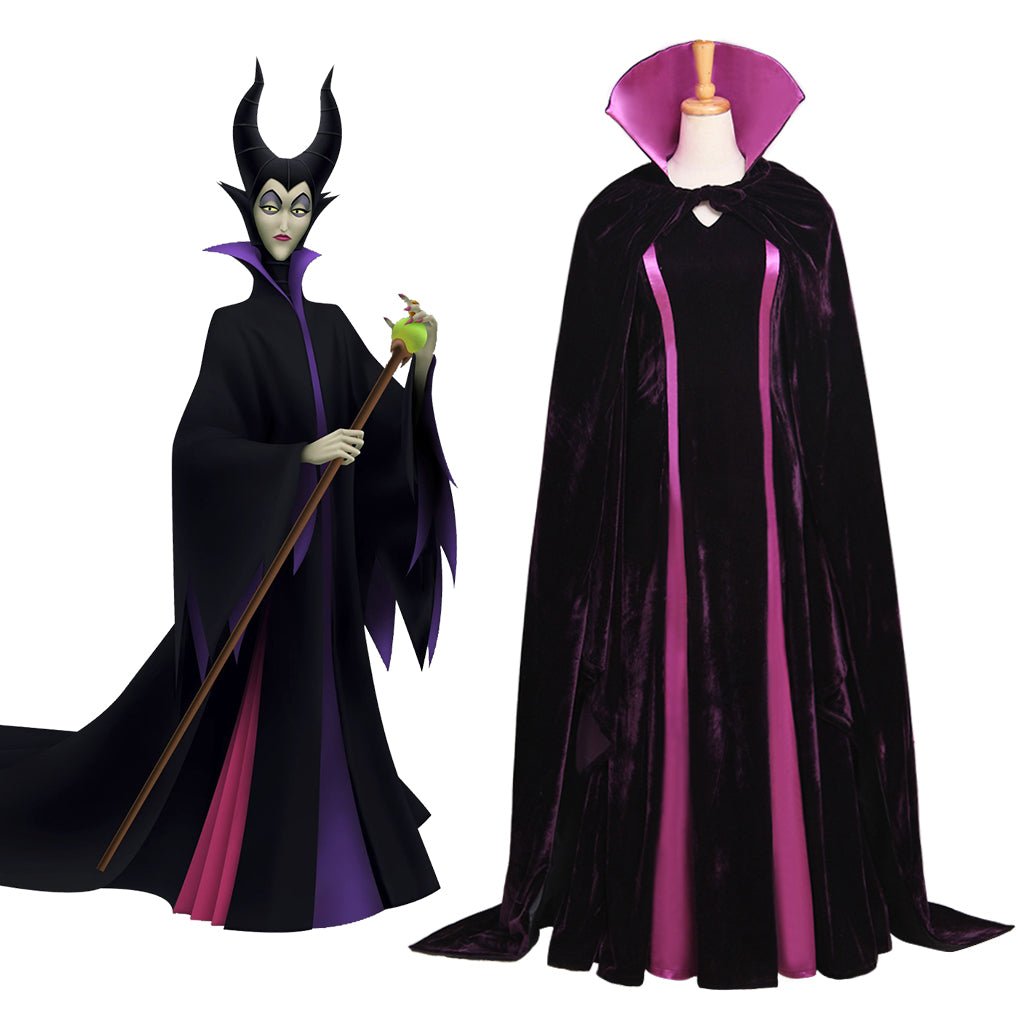 Astricos Villain Costume Dress | Inspired by Sleeping Beauty for Halloween and Cosplay - Astricos