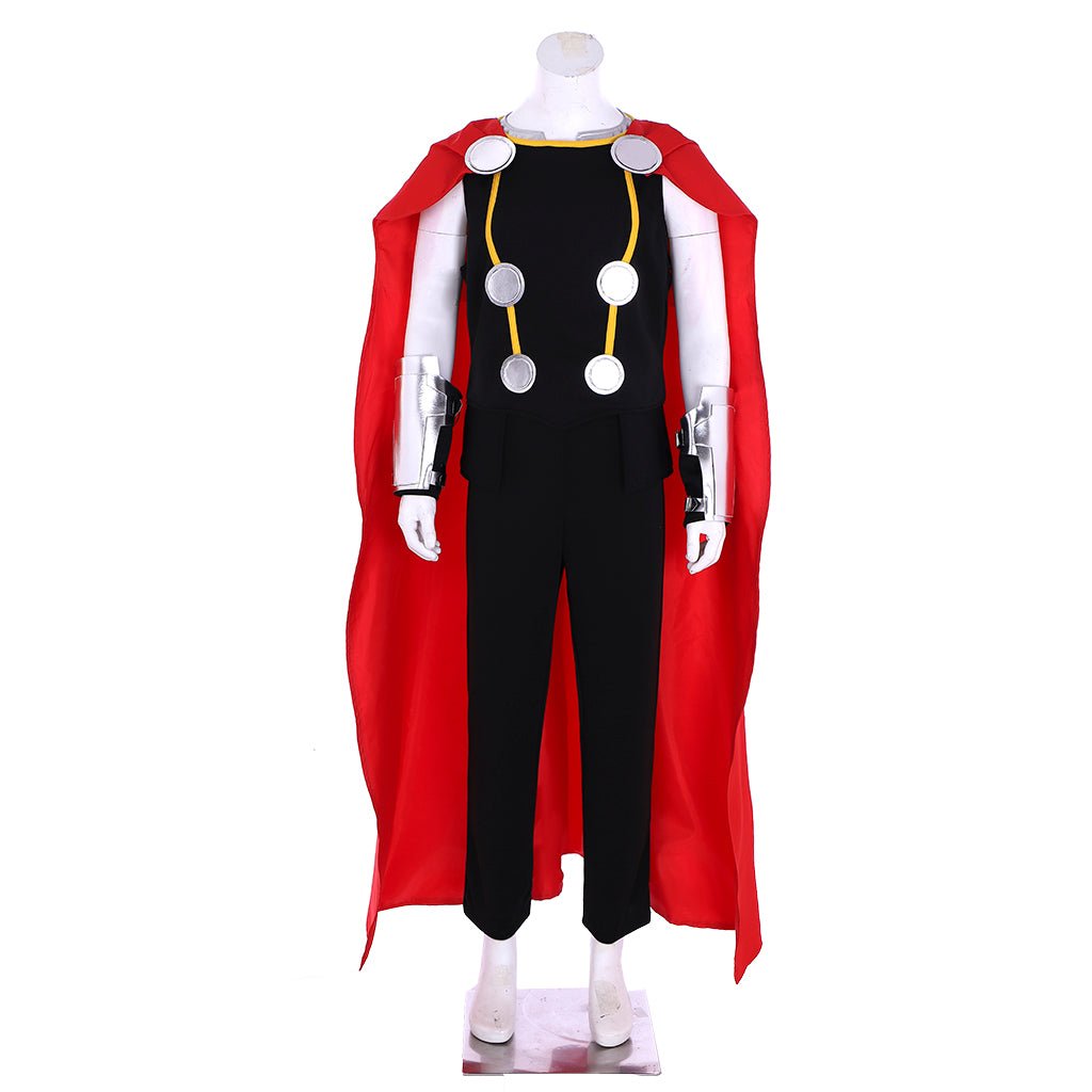 Epic Thor Superhero Uniform Suit with Cloak - Custom-Made for Ultimate Fit by Astricos - Astricos