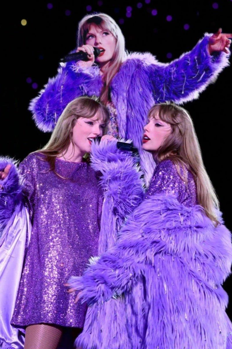 Astricos Lavender Sequin Dress | Inspired Taylor Swift Tour Outfit | Lavish Performance Wear - Astricos