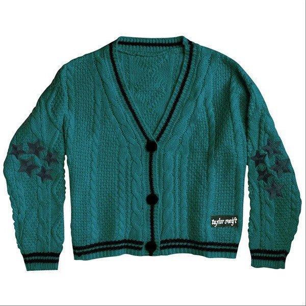 Astricos Inspired Knit Wool Cardigan | Cozy Christmas Sweater for Women - Astricos