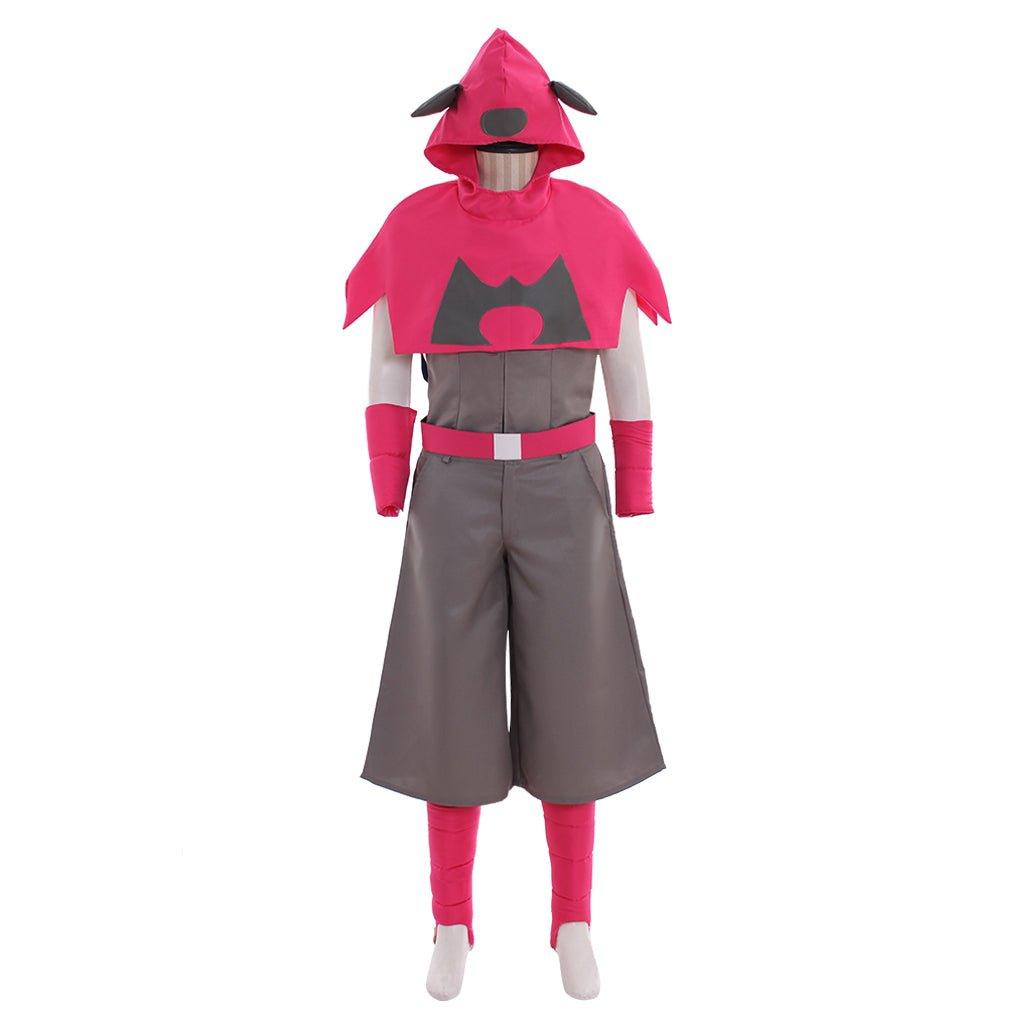 Astricos Men’s Team Magma Cosplay Costume – Premium Pokémon Anime Cosplay Suit for Enthusiasts - Astricos