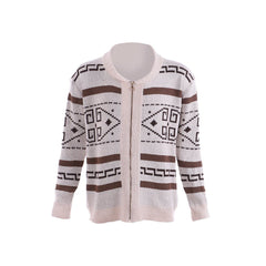 Astricos Dude Zip Up Shawl Cardigan - The Big Lebowski Inspired Knitted Sweater for Men - Astricos