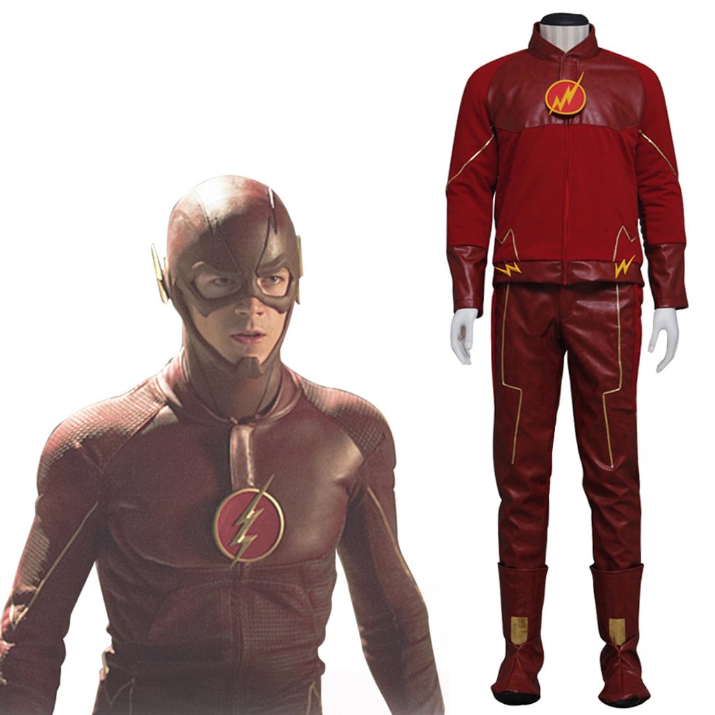 Astricos Flash Cosplay Costume for Men – Embody the Speedster Hero for Events & Halloween - Astricos