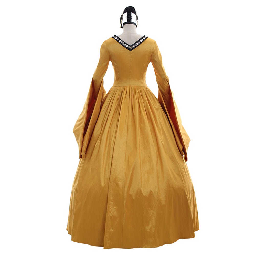 Astricos Tudor Era Dress | Anne and Mary Inspired Cosplay Gown for Women | Elegant Medieval Ball Costume - Astricos