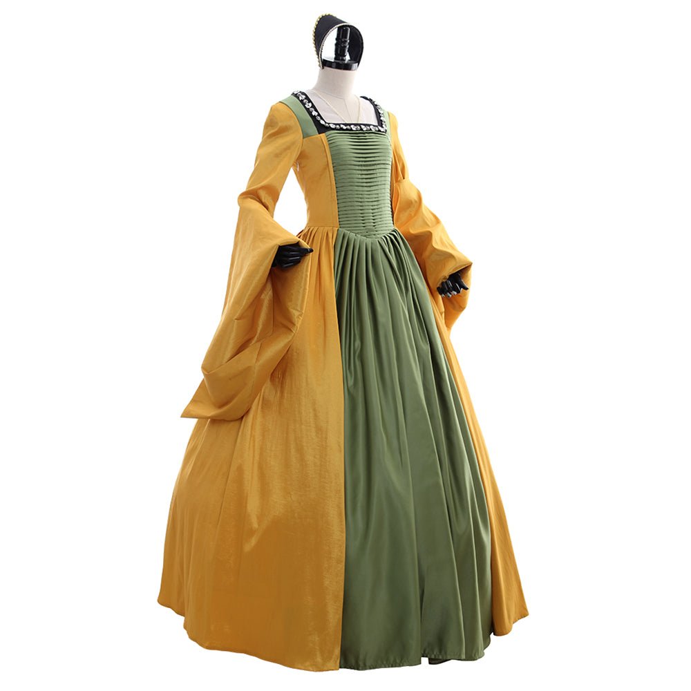 Astricos Tudor Era Dress | Anne and Mary Inspired Cosplay Gown for Women | Elegant Medieval Ball Costume - Astricos