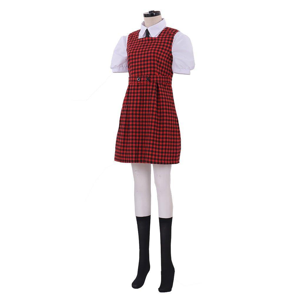 Astricos Umbrella Academy School Uniform Cosplay Costume | Authentic Jacket and Dress for Adults - Astricos