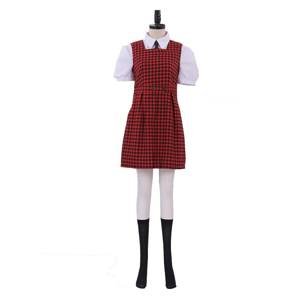 Astricos Umbrella Academy School Uniform Cosplay Costume | Authentic Jacket and Dress for Adults - Astricos