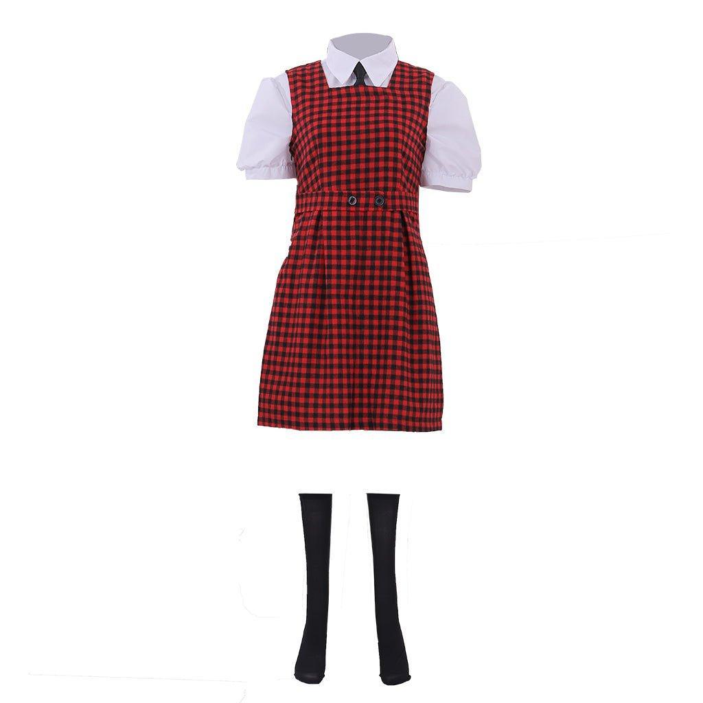 Astricos Umbrella Academy School Uniform Cosplay Costume | Authentic Jacket and Dress for Adults - Astricos