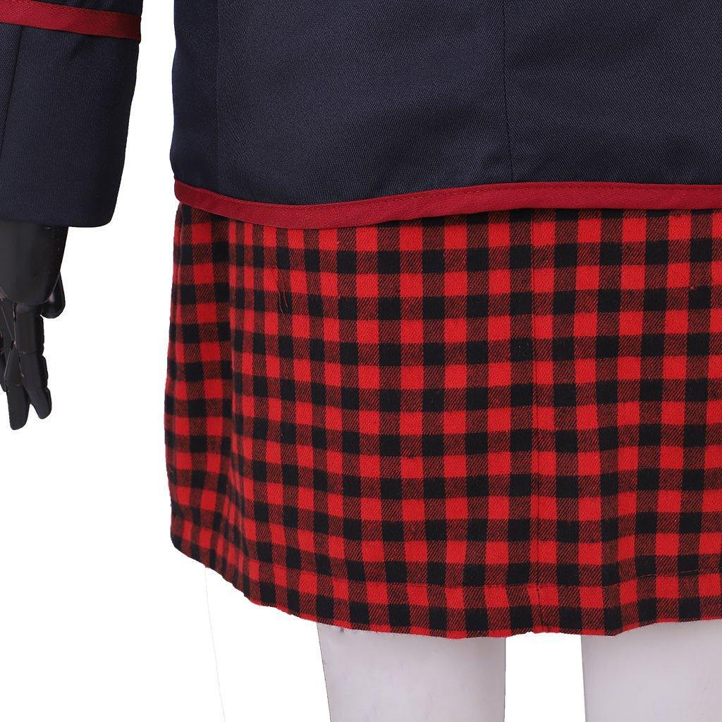 Astricos Umbrella Academy School Uniform Cosplay Costume | Authentic Jacket and Dress for Adults - Astricos