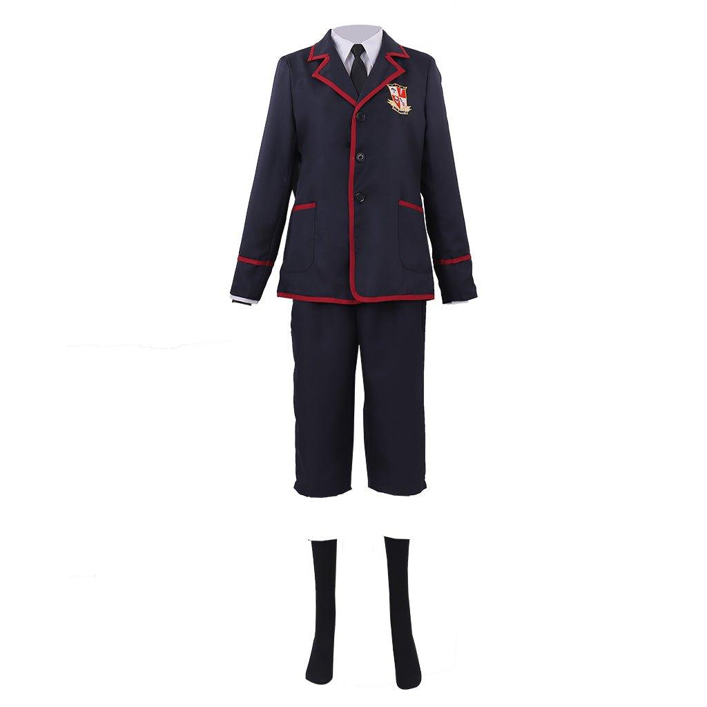 Astricos Umbrella Academy Male School Uniform Cosplay Costume - Astricos