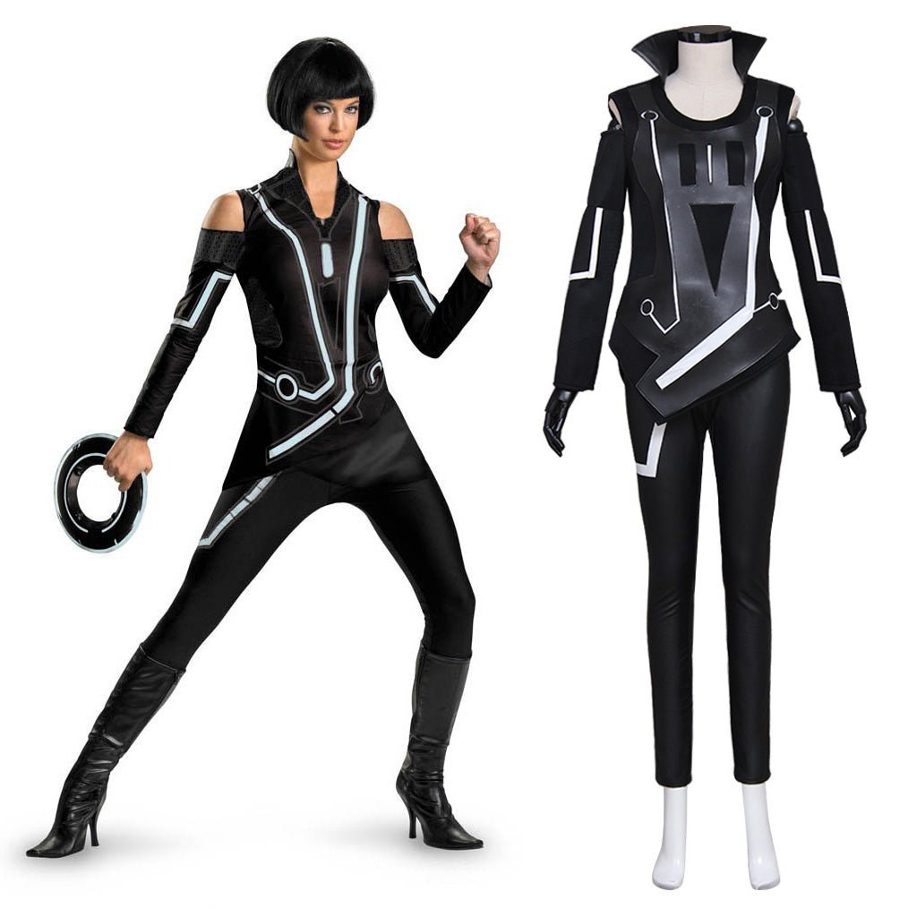 Tron Legacy Quorra Cosplay - Official Astricos Reflective Jumpsuit Disney Costume - Astricos