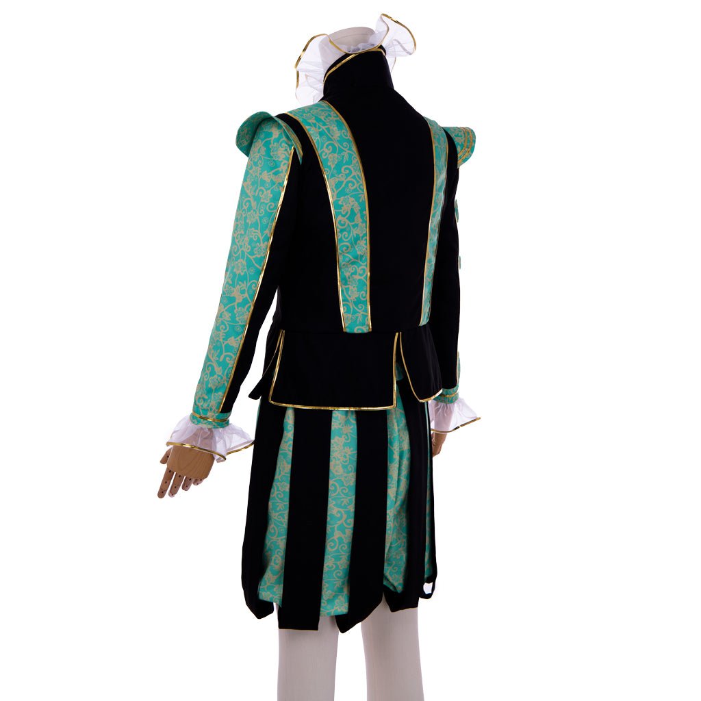 Astricos Tudor Era Noble Men's Costume - Elizabethan Prince Ensemble with Hat | Medieval Series - Astricos