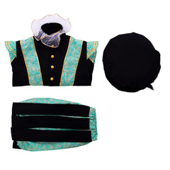 Astricos Tudor Era Noble Men's Costume - Elizabethan Prince Ensemble with Hat | Medieval Series - Astricos