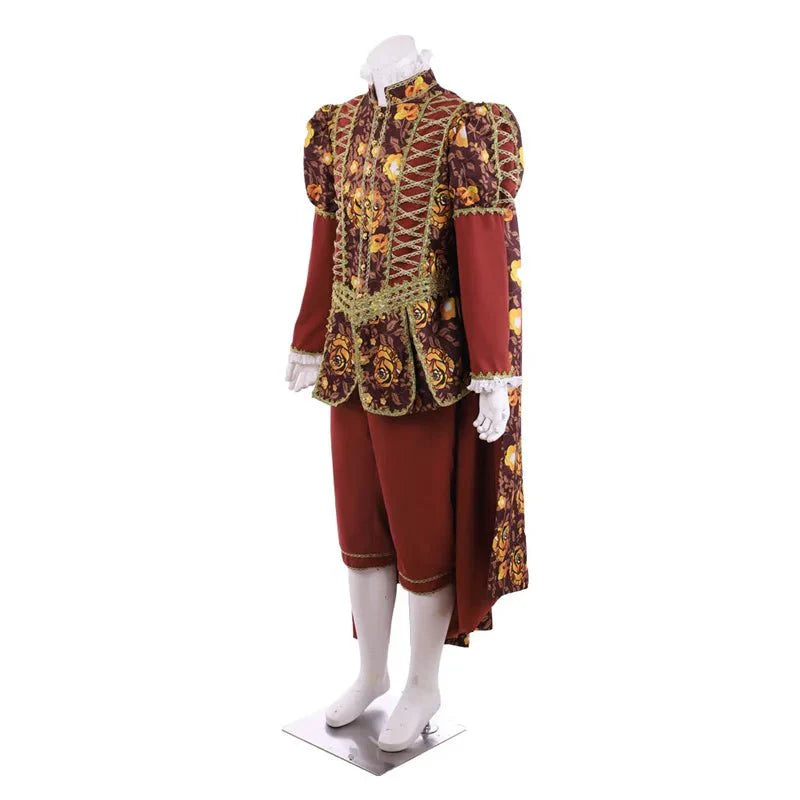 Astricos Tudor King Costume for Men - Majestic Medieval Knight Outfit with Cape | Astricos Medieval Series - Astricos