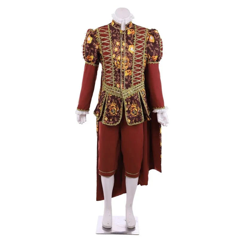 Astricos Tudor King Costume for Men - Majestic Medieval Knight Outfit with Cape | Astricos Medieval Series - Astricos