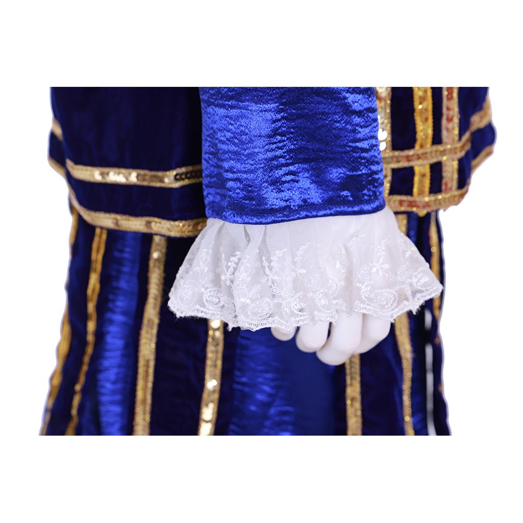 Astricos Tudor Era King Cosplay - Premium Blue Medieval Men's Renaissance Costume - Astricos