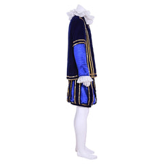 Astricos Tudor Era King Cosplay - Premium Blue Medieval Men's Renaissance Costume - Astricos