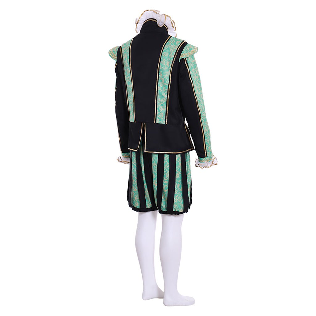 Astricos Tudor Prince Renaissance Costume - Custom-Made Medieval Victorian Men's Suit - Astricos