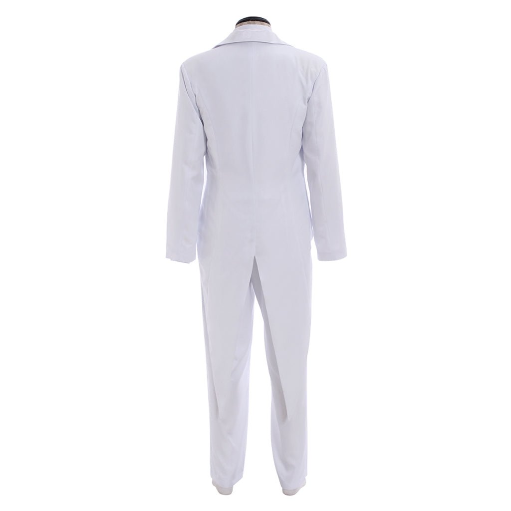 Astricos Tuxedo Mask Mamoru Chiba Wedding Cosplay Costume - White - Astricos