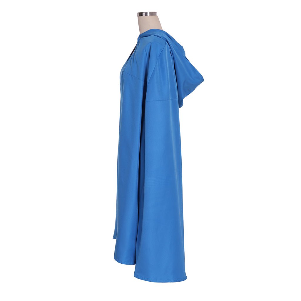 Authentic Astricos Daenerys Targaryen Cosplay Costume with Blue Dress and Cape for Women - Astricos