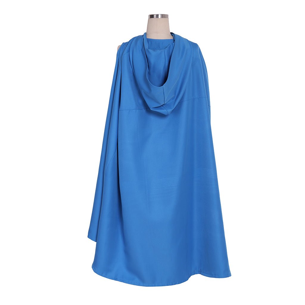 Authentic Astricos Daenerys Targaryen Cosplay Costume with Blue Dress and Cape for Women - Astricos