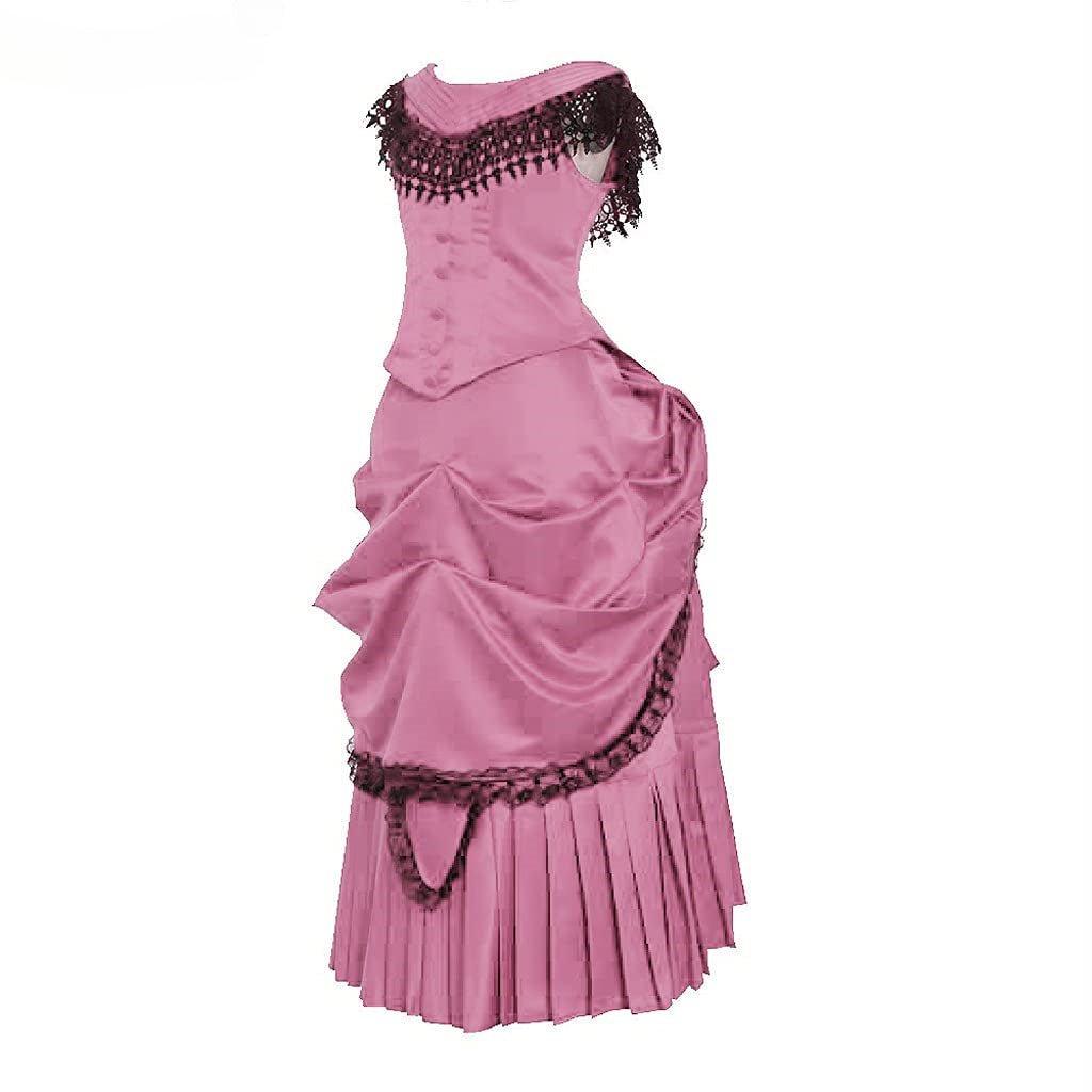 Elegant Victorian Bustle Gown | Astricos Gothic Georgian Dress for Masquerade and Reenactment - Astricos