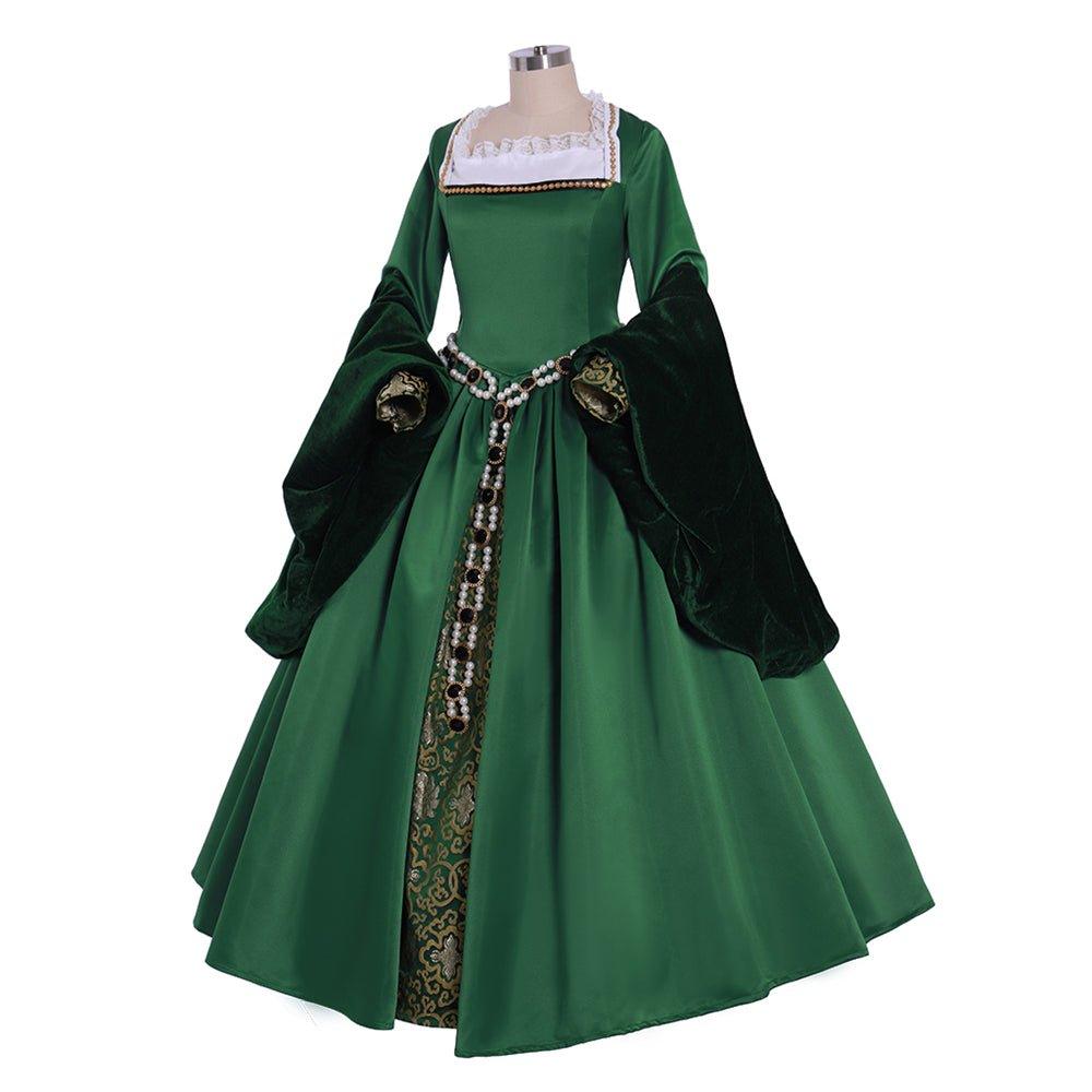 Elegant Tudor Era Elizabethan Gothic Cosplay Costume | Astricos Renaissance Dress - Astricos