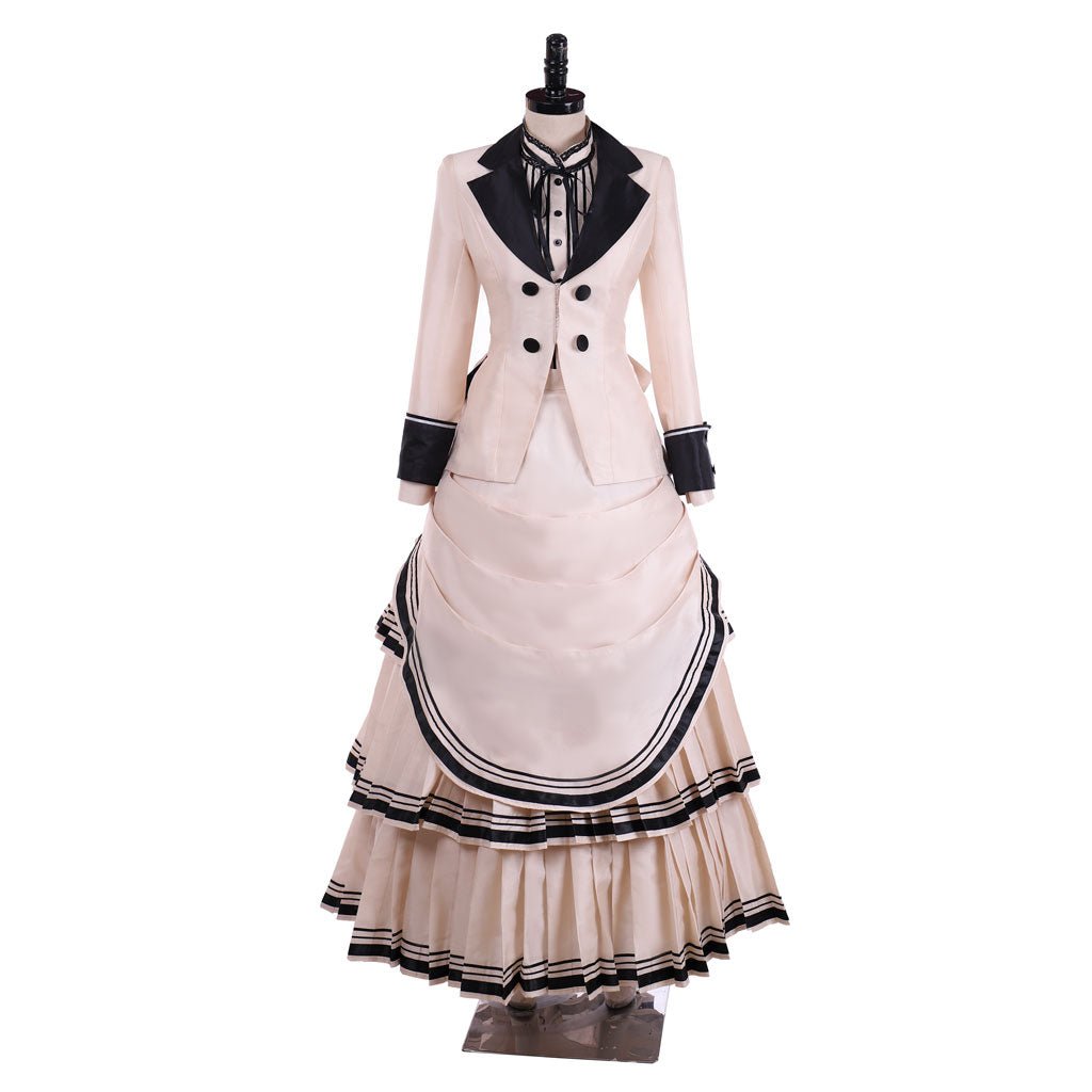 Elegant Astricos Victorian Gothic Cosplay Costume | Civil War Era Southern Belle Ball Gown Dress for Special Events - Astricos