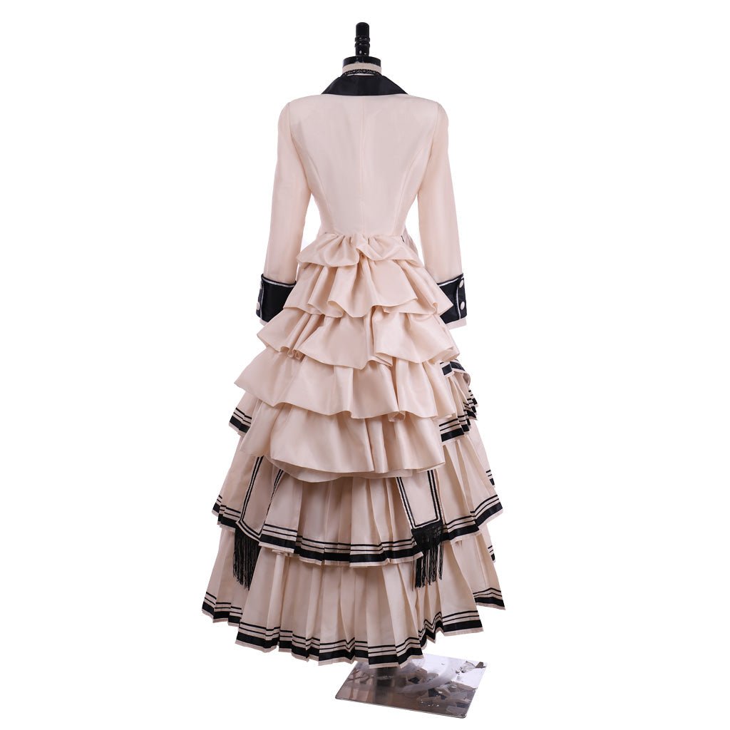 Elegant Astricos Victorian Gothic Cosplay Costume | Civil War Era Southern Belle Ball Gown Dress for Special Events - Astricos